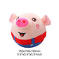 Cartoon Pig Active Moving Pet Plush Toy Washable Talking Moving Dog Ball Toy Pet Bouncing Balls for Dogs Cats