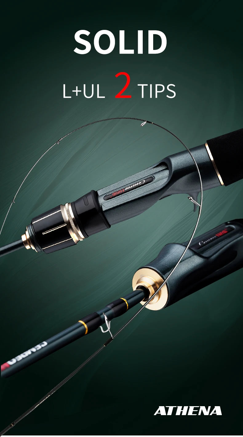 Trout Fishing L+UL Tips Fishing Rod Trout Fishing Light Rod Spinning Baitcasting Lure Fishing Rod Octopus Squid Fishing Tackle