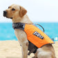 Dog Life Jacket,Dog Life Vest,Reflective Puppy Lifejacket with Buoyancy and Rescue Handle, Adjustable Safety Dogs Floating Vests