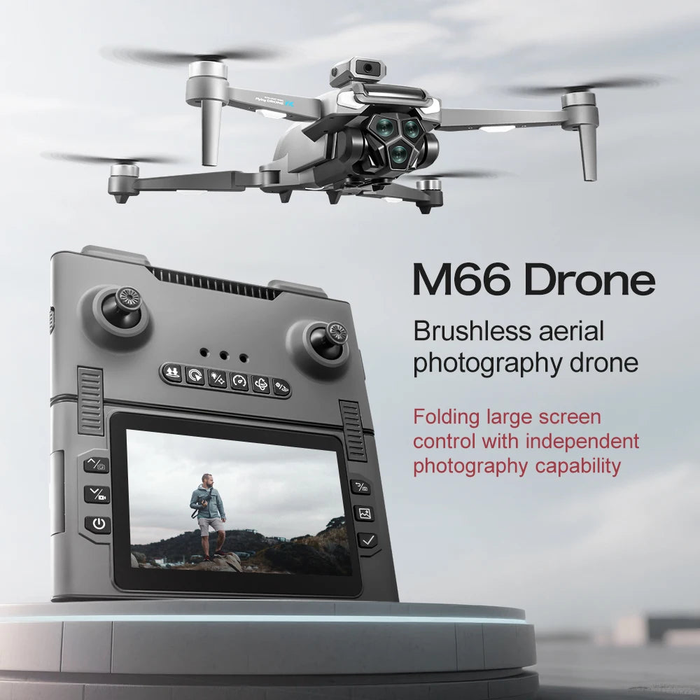 2025 New Drone, Large Screen Remote Control, Hd Camera, Brushless Motor, Full of Power, Brilliant Lights, the Best Gift!