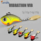 Fishing Lure Set 5pcs Wobble Rotating Metal VIB Vibration Bait Spinner Spoon Jig Sea Lures Artificial Hard Baits Sequins Tackle