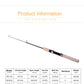 FISH KING Ice Fishing Rod Winter Short Fiber Telescopic Pole Portable Fish Trackle Accessories for Freshwater Saltwater