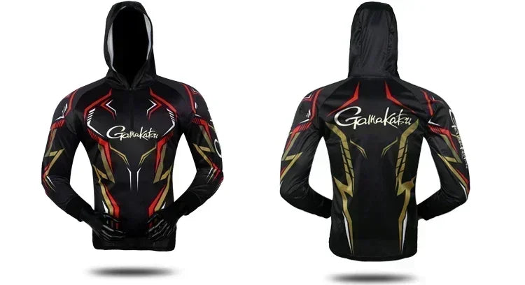 Fishing Clothing Long Sleeve Summer Quick-Drying Clothes Breathable Anti-UV Sun Protection Shirt Hooded Fishing Jacket