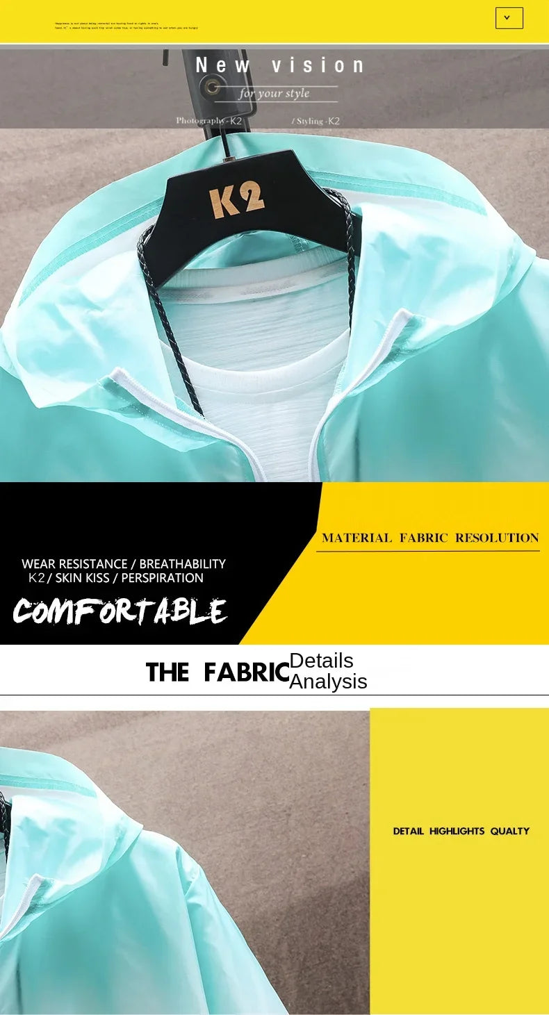 Long Sleeve Fishing Swim Shirt Women Sun Protection Clothing Outdoor Lightweight Hoodie Jacket Coat Men Quick Dry Hiking T-Shirt