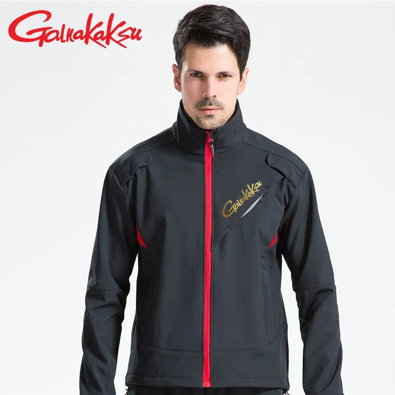 Winter Waterproof Fishing Clothing Suit Men Windbreaker Camping Fishing Jacket Fishing Pants Thick Fishing Clothes Warm Coat