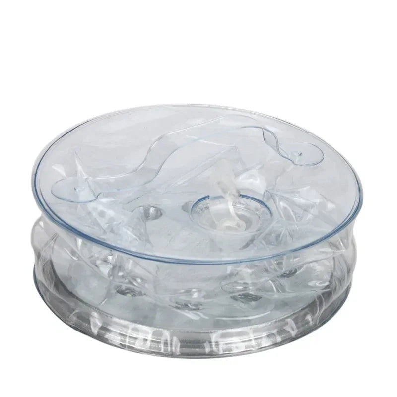 Solar Power Inflatable Camping Lights Outdoor LED Lamp Frosted Square Solar Panel Shed Light Emergency Hiking Lighting