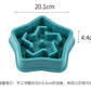 Pet Cat Dog Slow Food Bowl Fat Help Healthy Round Anti-choking Thickened And Non-slip Multiple Colors Shapes