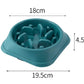 Pet Cat Dog Slow Food Bowl Fat Help Healthy Round Anti-choking Thickened And Non-slip Multiple Colors Shapes