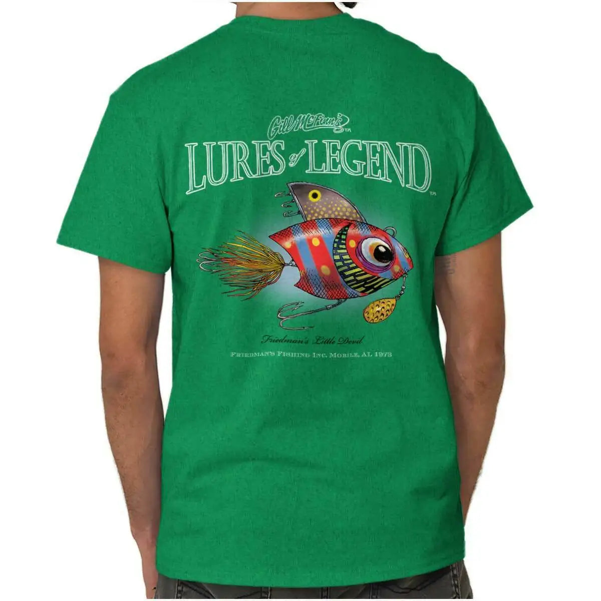 Fashion Fishing All Kinds Fish & All Kinds Lure Printed Angler Gift T-Shirt. Summer Cotton Short Sleeve O-Neck Men's T Shirt New