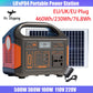 500W/300W/100W 460Wh/230Wh/76Wh LiFePO4 Portable Power Station Mobile Power Supply Solar Generator Built-in BMS 220V for Camping