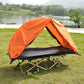 Waterproof and Windproof 1 Person Tent, Camping Tent,Aluminum Pole Backpacking Tent Can Be Cot Bed Tent Not Include the Bed