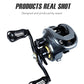 SEASIR Cast-X Baitcasting Reel 7.3:1 HS Gear Ratio Aluminum Double Spool Carbon Grip Metal BFS Micro Fresh Seawater Fishing Coil