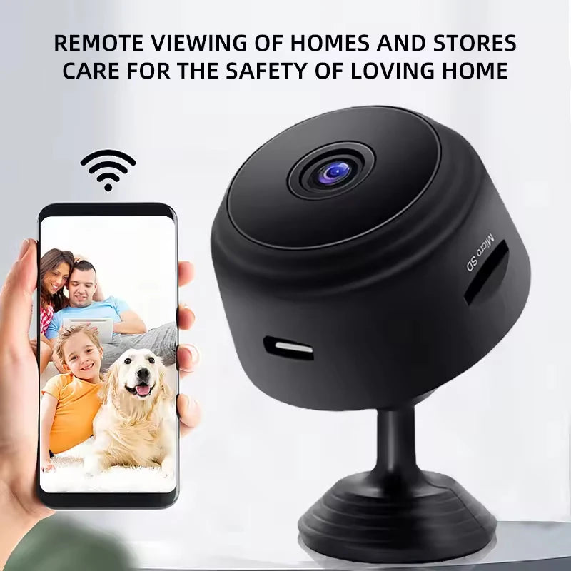 A9 Wifi Mini Camera 1080P Security MonitoringWireless Remote Night Vision Video SurveillanceSmart Home Mini DV Cam HD Camera