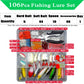 Fishing Lure Kit Soft and Hard Bait Set Gear Layer Minnow Metal Jig Spoon For Bass Pike Crank Tackle Accessories with Box