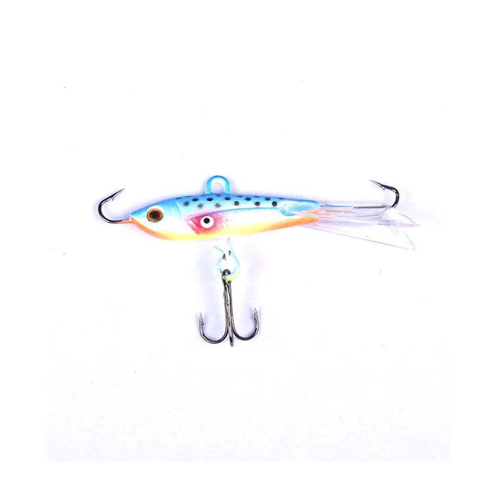 6cm 10.5g New Winter Fishing Lure Balancers Ice Fishing Jig Wobblers for Trout Bass Pike Perch Carp Ice Fishing Balancer