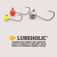 Tungsten Jig Head 0.6g 0.8g 1g 1.5g 2g 2.5g 3g 5g Ajing Finesse Micro Hook With Mustad Lure Fishing Worm Hook for Soft Lure