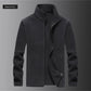 Winter fleece hiking jacket windbreaker for men Sportswear Wool lining thickened warm men's coat plus size overcoat
