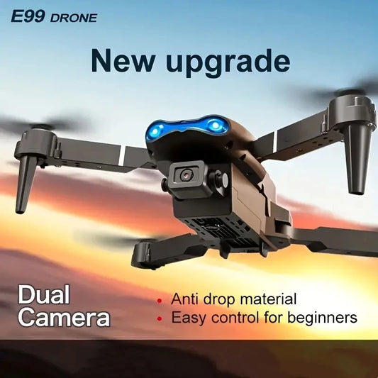 E99 drone is equipped with dual cameras, mobile application control, indoor flying toys, Halloween/Christmas/New Year gifts