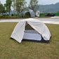 Waterproof and Windproof 1 Person Tent, Camping Tent,Aluminum Pole Backpacking Tent Can Be Cot Bed Tent Not Include the Bed
