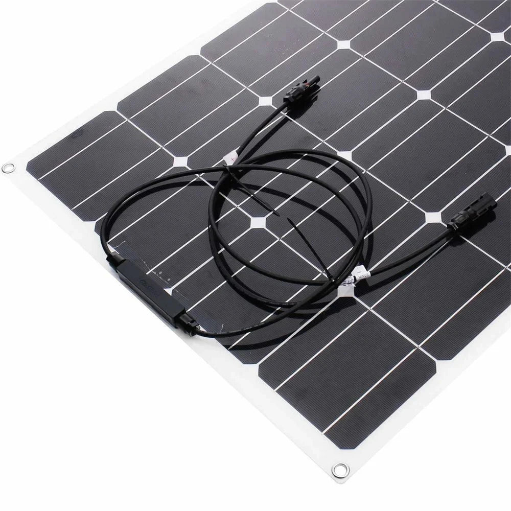 2000W solar panel, 18V flexible solar panel, efficient portable power supply, emergency charging, boat energy vehicle, household