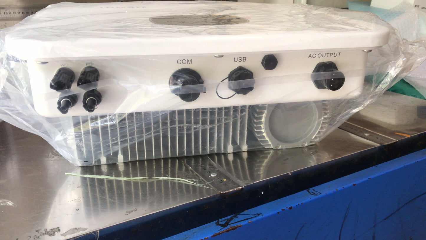 Solar Panel Kit Complete For Home 10000 w 5000w 380V 3 Phrase220v On Grid System Growatt Grid Tie Inverter  2 MPPT PV Panel 500W