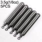 GOBAIT Tungsten Steel Fishing Weight 5PCS/Lot Sinker Mold 3.5g 5.3g 7g Tube Bullet Plumb PendantKit Pesca Metal Jig Cast Tackle