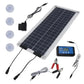 Polycrystalline 100W Solar Panel with Controller 18V Solars Charging Plate Outdoor Camping Power Station Powerful Solar Panels