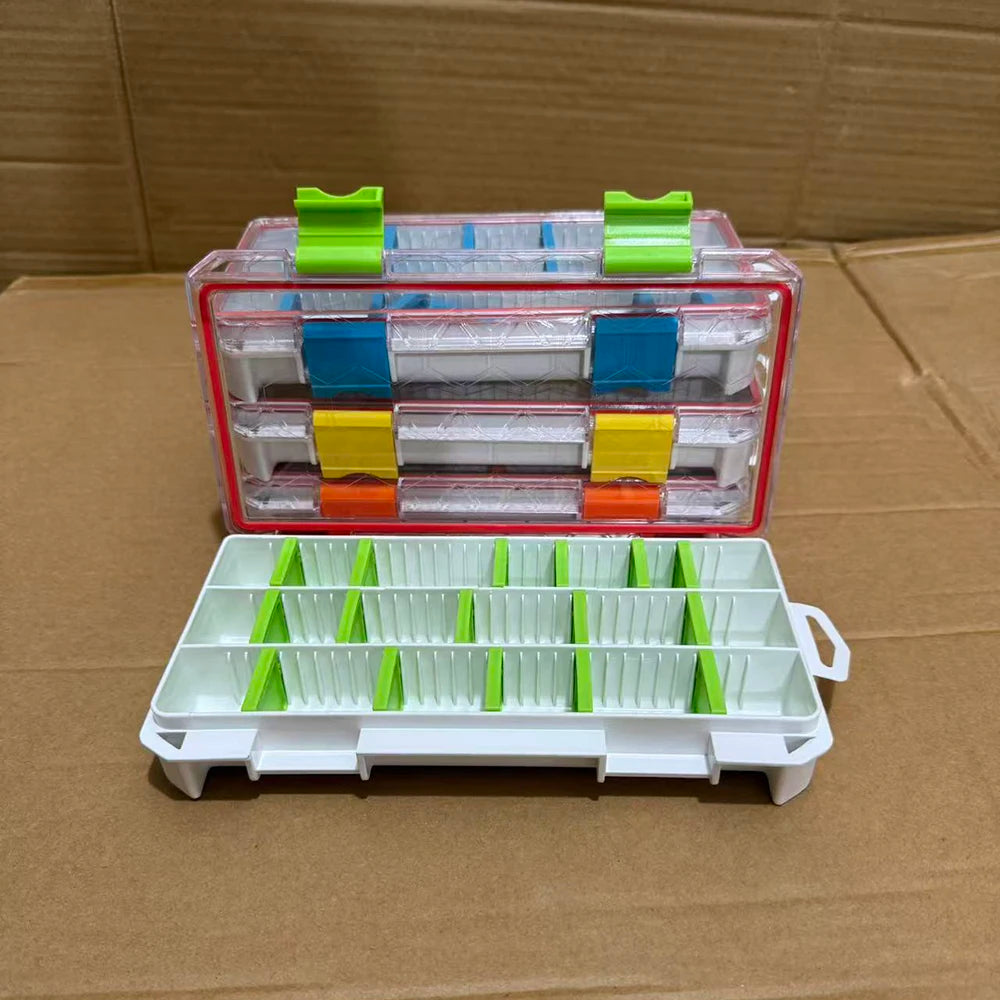 Fishing equipment box, large capacity fishing accessories,tool storage box, fishing hook, bait, fake bait box, carp fishing gear