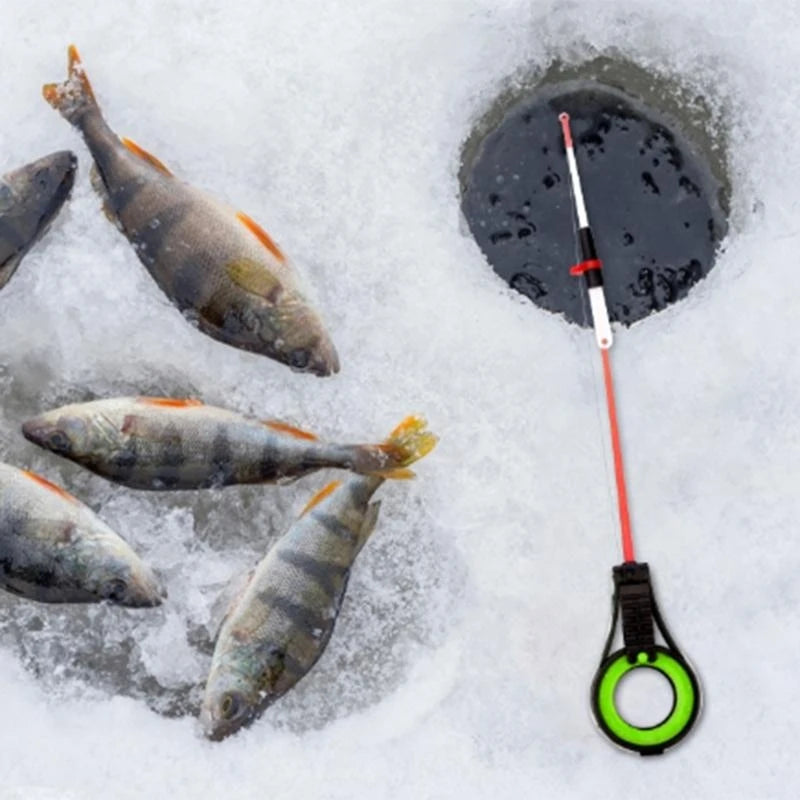 Ice Fishing Rod, Mini Portable Spinning Rods, Winter Top Tip Fish Spinner Rods