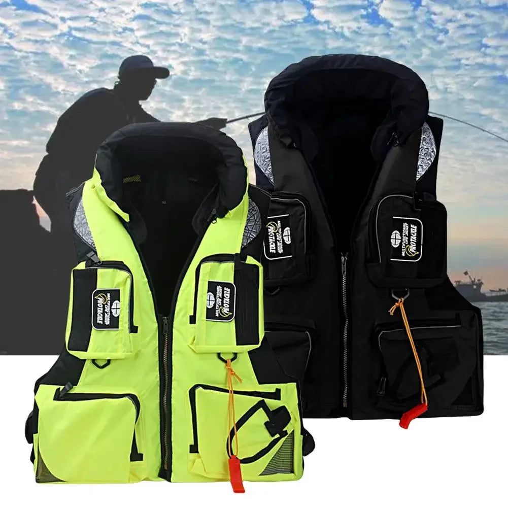 Swimming Vest Exquisite Waterproof Detachable for Water Surfing Life Vest Fishing Life Vestwith To Store Fishing Tackles
