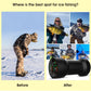 LUCKY FF202 Ice Fishing Finder Ice surface detection 328ft/100m Depth fishing tool Russia Manua and menu