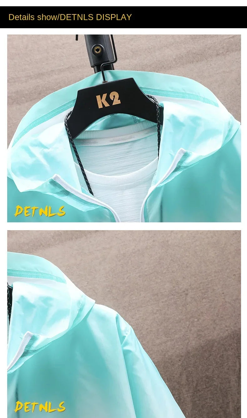 Long Sleeve Fishing Swim Shirt Women Sun Protection Clothing Outdoor Lightweight Hoodie Jacket Coat Men Quick Dry Hiking T-Shirt