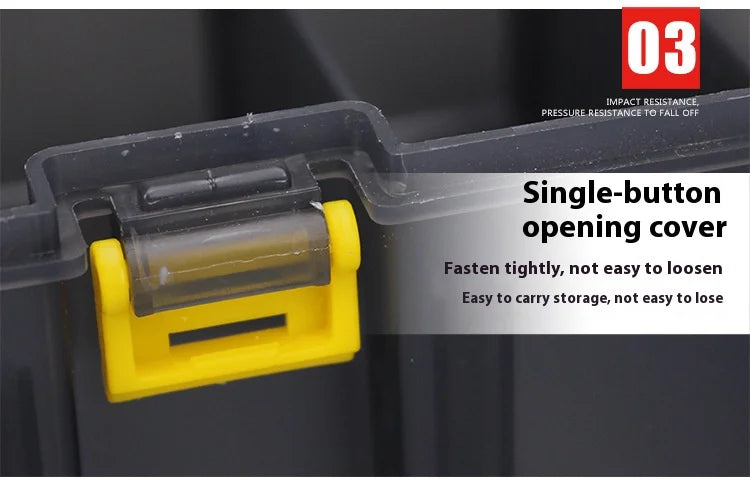 1Pcs Fishing Tackle Box Large Capacity Fishing Accessories Tool Storage Box Fish Hook Lure Fake Bait Box Fishing Supplies