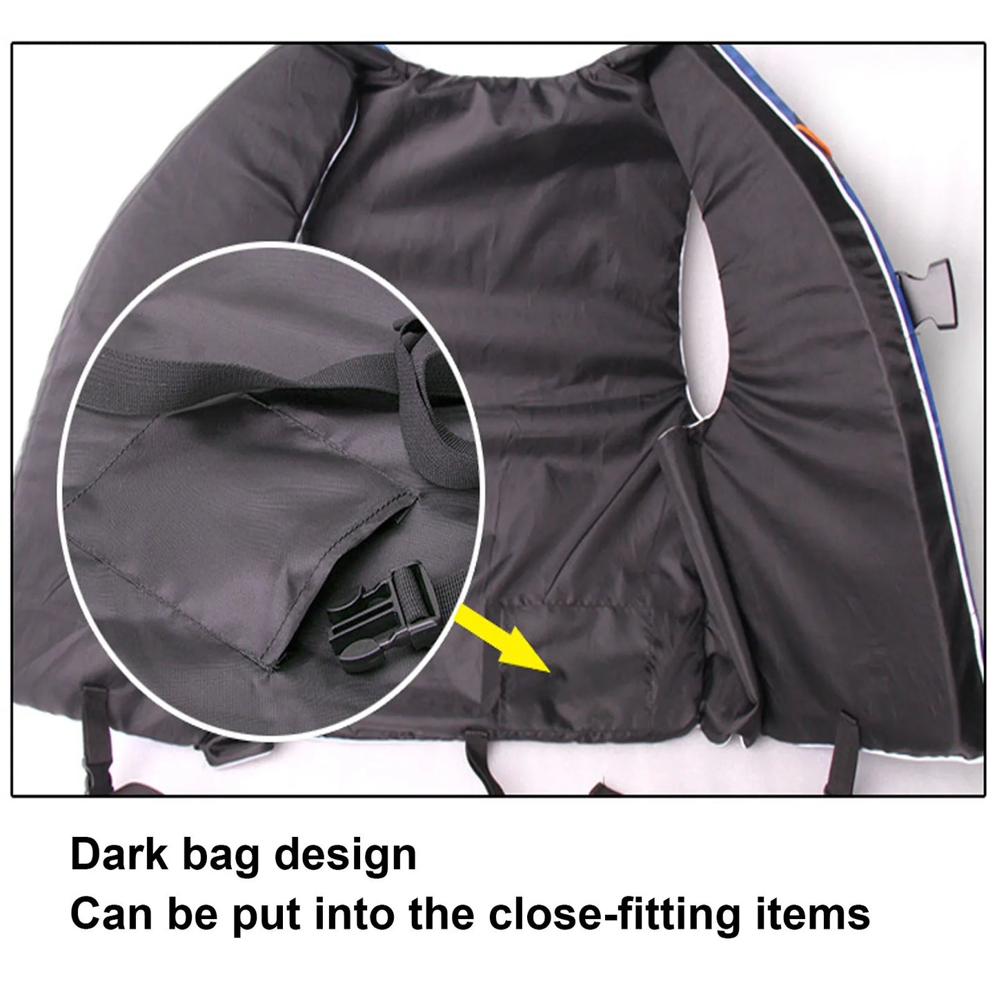 Adults Life Jacket Aid Vest Kayak Ski Buoyancy Fishing Watersport Outdoor, Great for Any Water Sports Boating Skiing Surfing