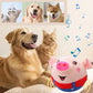 Cartoon Pig Active Moving Pet Plush Toy Washable Talking Moving Dog Ball Toy Pet Bouncing Balls for Dogs Cats