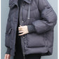 Winter Clothes Women Basic Jackets Warm Thick Down Cotton Jacket Female Short Hooded Fashion Padded-Cotton Jacket Parkas Mujer 2