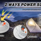Solar Camping Light,Portable Tent Light,USB-Charged Bulb,Patio Light w/Remote Control,Power Bank,Camping,Blackouts,BBQ,Fishing