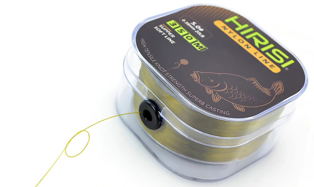 Hirisi 350m Super Strong Fishing Line Japan Monofilament Nylon Carp Fishing Line Fishing Accessories Nylon Line