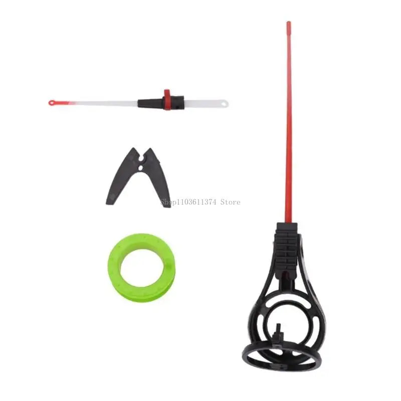 Ice Fishing Rod, Mini Portable Spinning Rods, Winter Top Tip Fish Spinner Rods