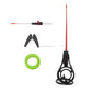 Ice Fishing Rod, Mini Portable Spinning Rods, Winter Top Tip Fish Spinner Rods