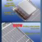 Solar Panel Kit Complete Camping Foldable 800W Solar Power Station MPPT Portable Generator Charger 18V for Car Boat Caravan Camp