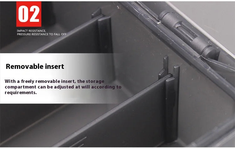 1Pcs Fishing Tackle Box Large Capacity Fishing Accessories Tool Storage Box Fish Hook Lure Fake Bait Box Fishing Supplies