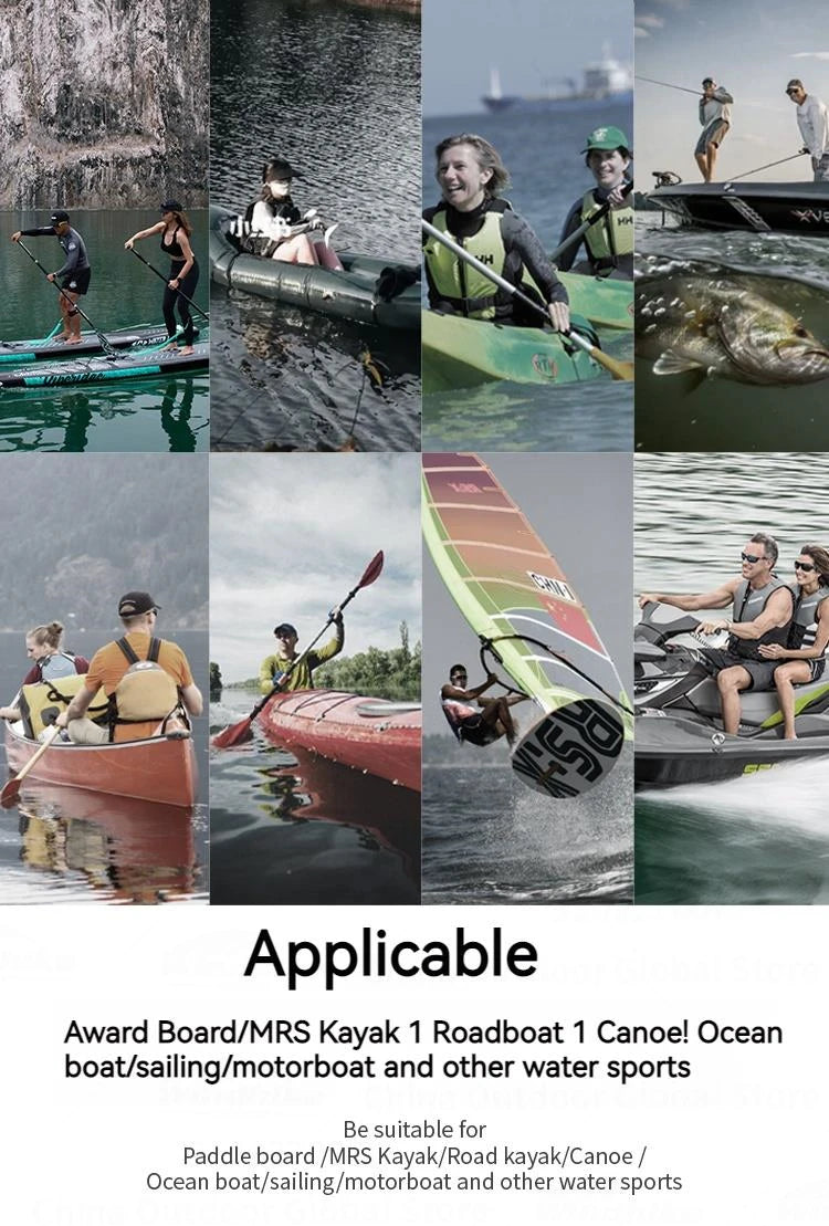 WATER LIVE Life Jacket Buoyancy Vest Safety for Water Sports Fishing Boating Drifting Swimming PVC Foam Chest Pack Adjustable