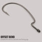 LUREHOLIC PTFE Super Slide Offset Hook Worm Hook Texas Rig Drop Shot Stainless Steel Worm Fishhook Fishing Accessories