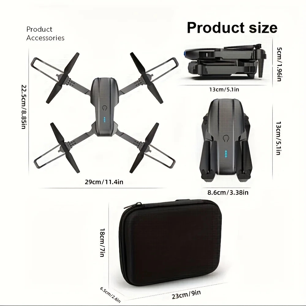 E99 drone is equipped with dual cameras, mobile application control, indoor flying toys, Halloween/Christmas/New Year gifts