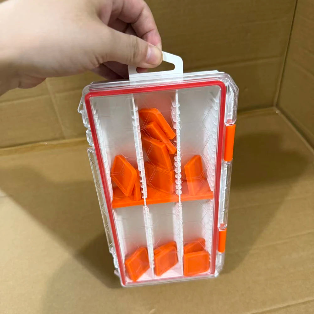 Fishing equipment box, large capacity fishing accessories,tool storage box, fishing hook, bait, fake bait box, carp fishing gear