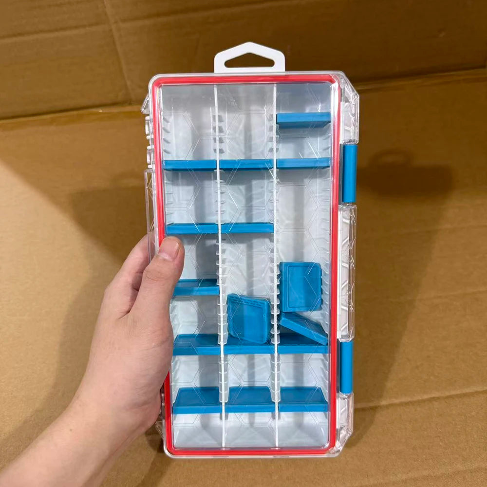 Fishing equipment box, large capacity fishing accessories,tool storage box, fishing hook, bait, fake bait box, carp fishing gear