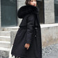 Winter Jacket 2024 New Women Parka Clothes Long Coat Wool Liner Hooded Jacket Fur Collar Thick Warm Snow Wear Fashion Parka