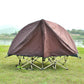 Waterproof and Windproof 1 Person Tent, Camping Tent,Aluminum Pole Backpacking Tent Can Be Cot Bed Tent Not Include the Bed