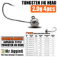 Mr JigginG Tungsten Jig Head 1g 1.5g 2g 2.5g 3g 3.5g 5.3g 7g 10g 14g Worm Hook for Soft Lure Tackle Fishing Accessories